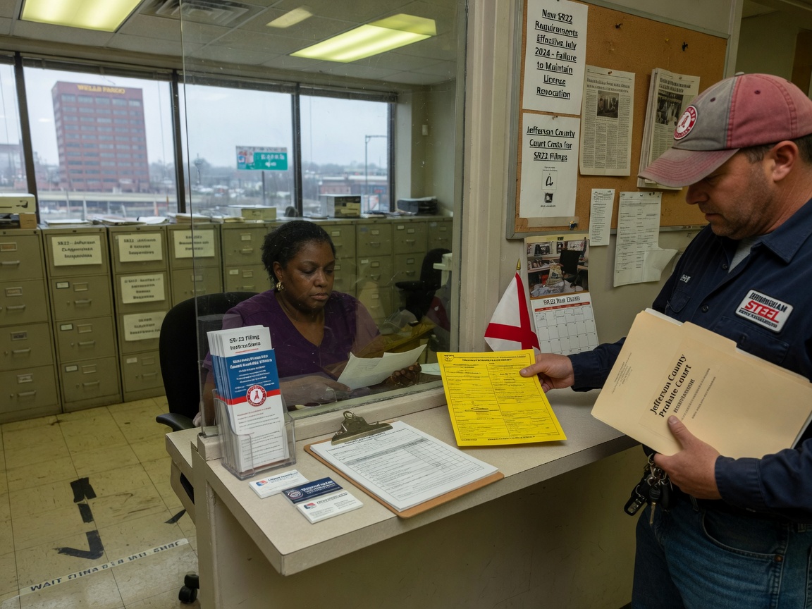 How Alabama DMV SR22 Requirements Affect Jefferson County Residents